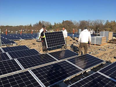 Solar Panel Install at FS#2