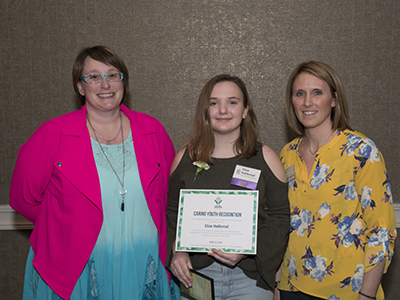 2018 Caring Youth Award, Elise Hatlestad