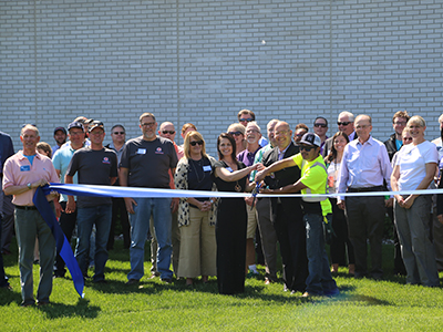 ips solar ribbon-cutting