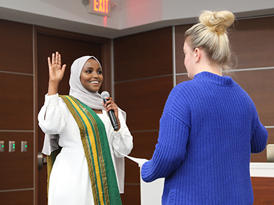 nadia mohamed sworn in