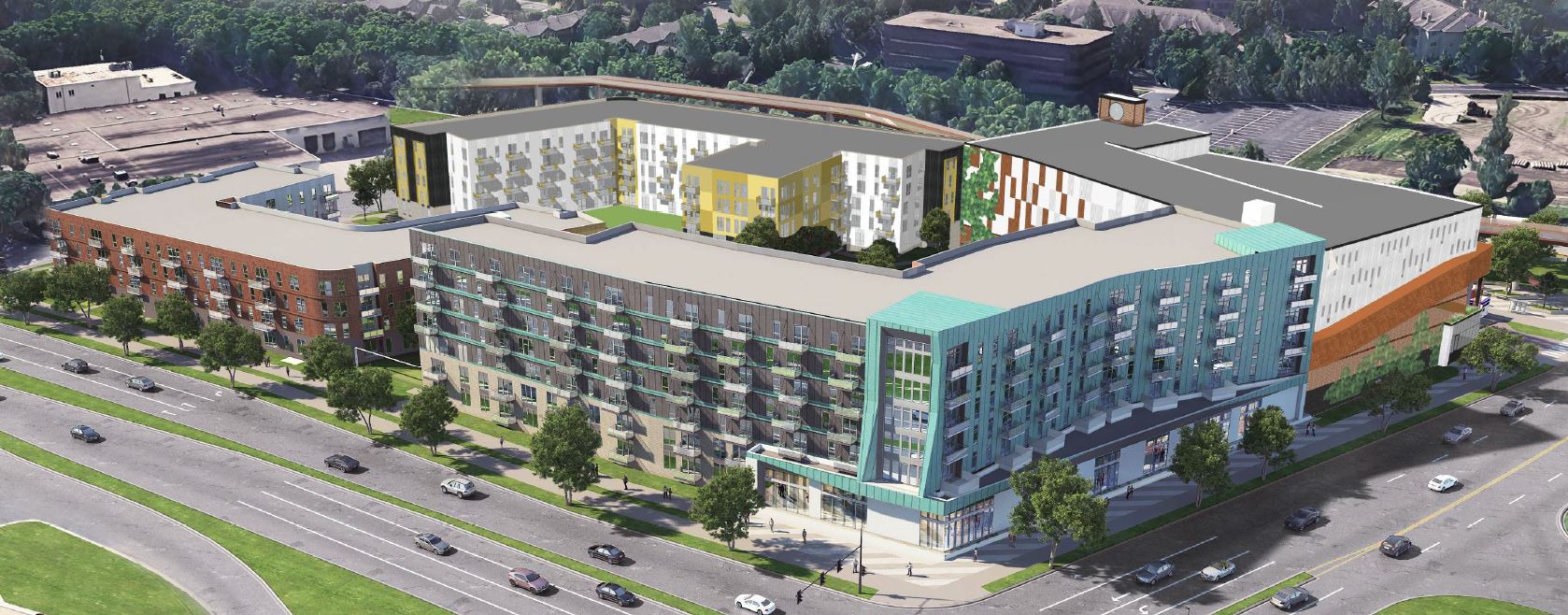 Beltline station site rendering