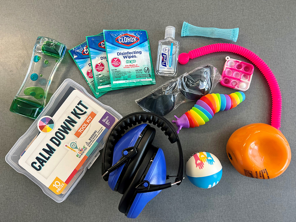 sensory kit items