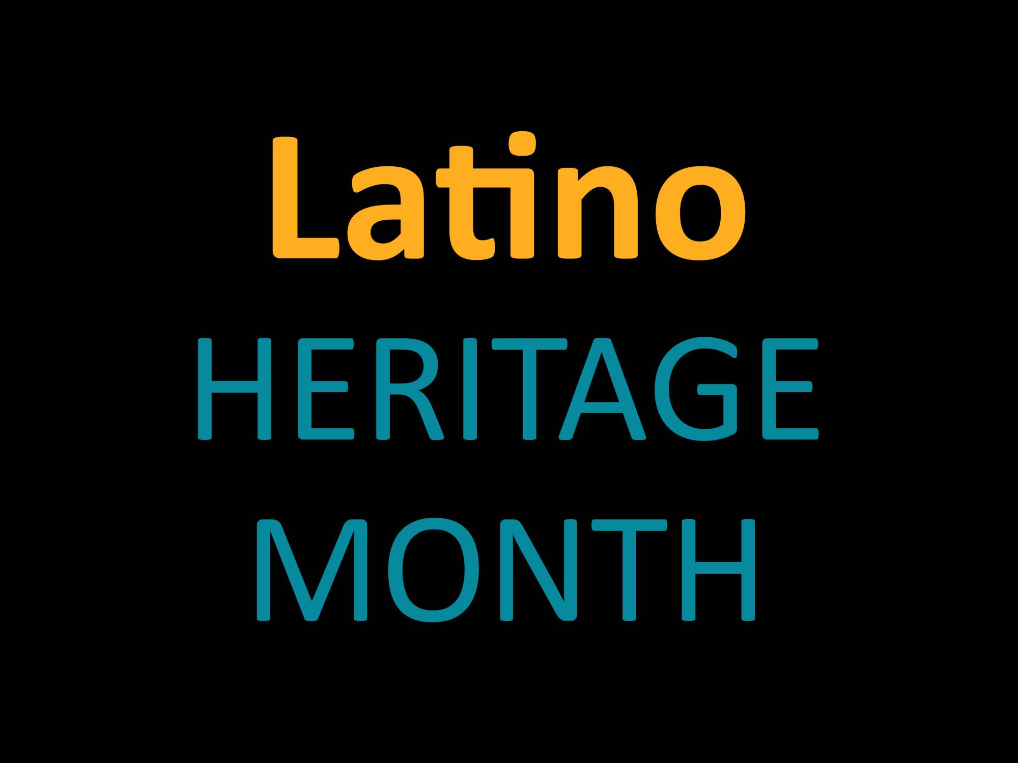 Latino heritage month